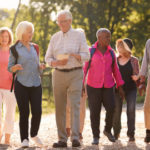 Aspire Blog - best hiking trails for seniors in Monterey County - older adults walking outside