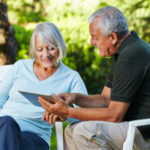 Aspire Blog - Five Tips for Choosing Medicare - Couple sitting outside
